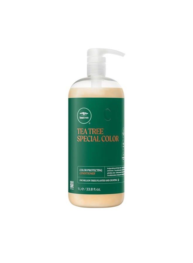 Tea Tree Special Color Conditioner, Conditions + Detangles, Protects Hair Color, For Color-Treated Hair, 33.8 fl. oz. - Image 1